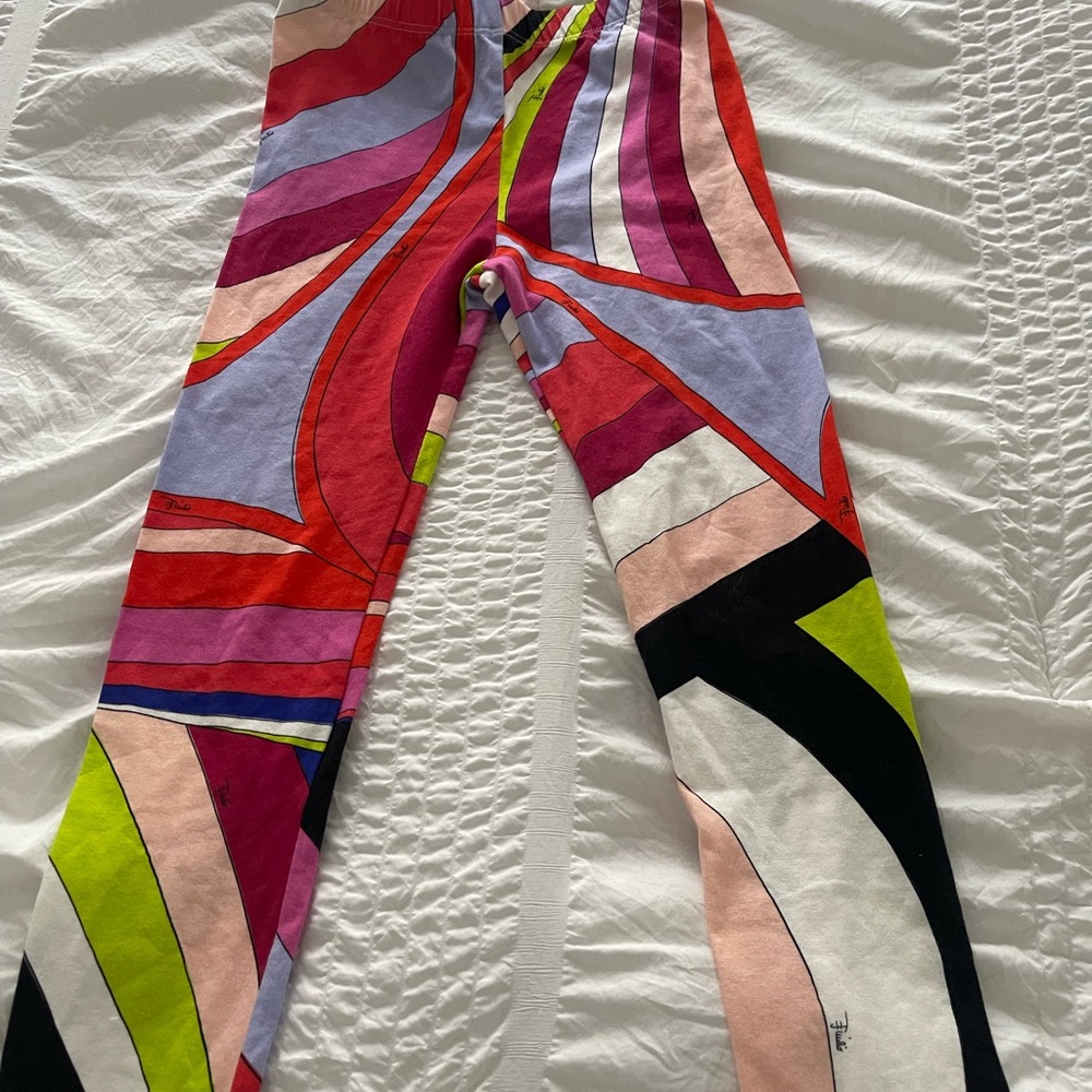 Colorful Abstract Patterned Leggings